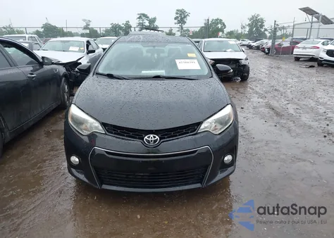 2015 Toyota Corolla S Plus z USA, uszkodzony, nr VIN 2T1BURHE9FC399992